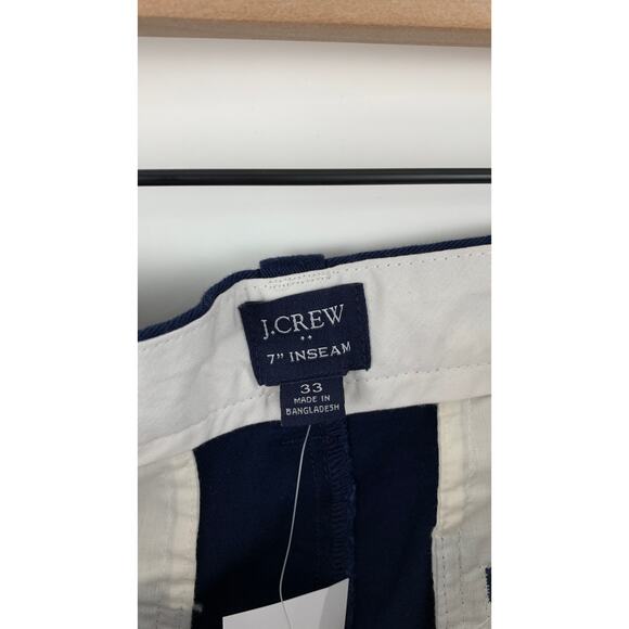 Banana Republic Mens 7" Flex Chino Short Navy Blue Size 33 New - Picture 8 of 10